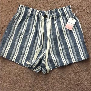 Forever 21 linen shorts